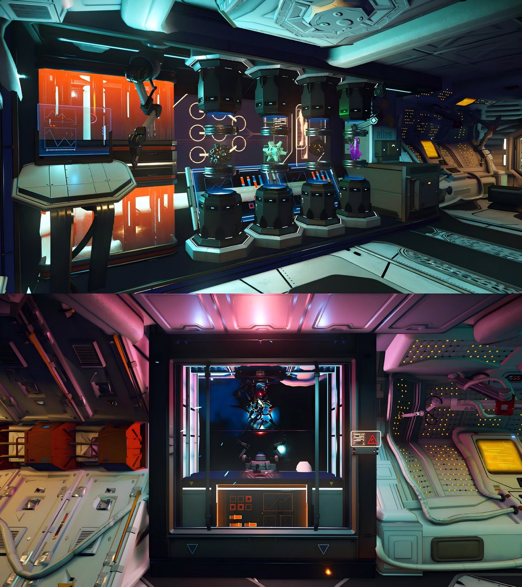 walala23586362's tweet photo. Sweet sweet interior 
 #NoMansSky https://t.co/Eyod0mDUjD
