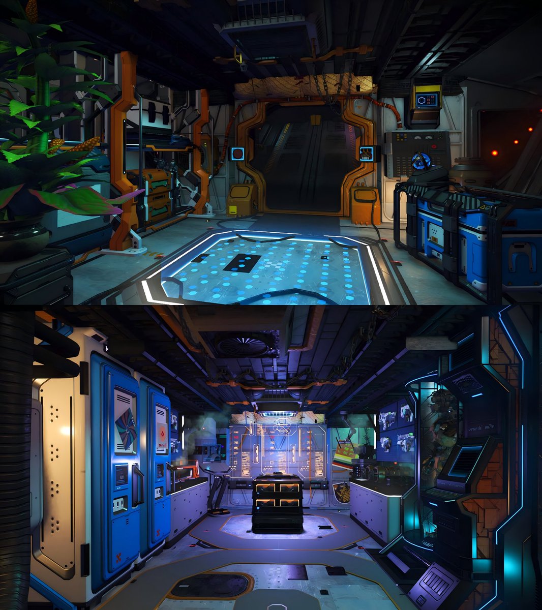 walala23586362's tweet photo. Sweet sweet interior 
 #NoMansSky https://t.co/Eyod0mDUjD