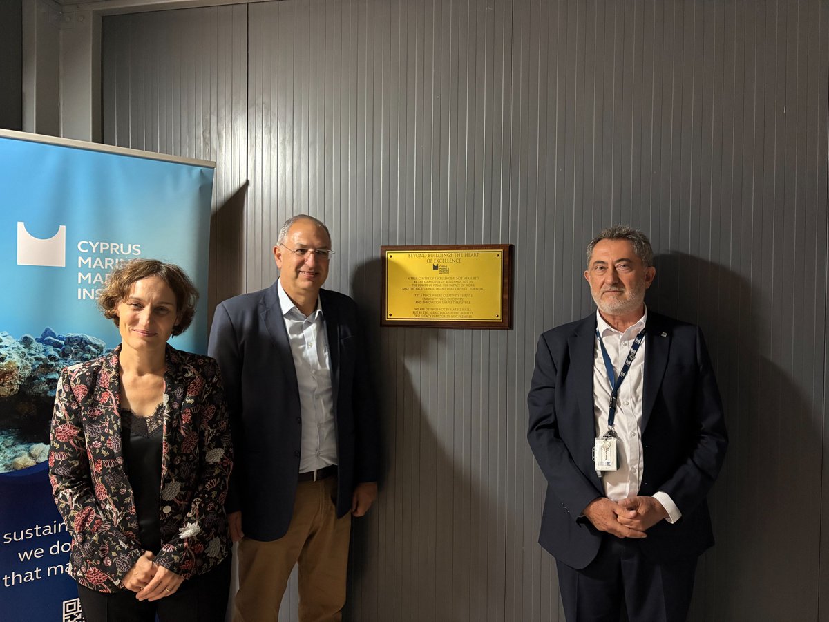 cmmicyprus's tweet image. 📣 Last week, we had the honour of welcoming at CMMI the European Commissioner for Fisheries and Oceans, Mr. Costas Kadis, together with his Cabinet, officials from the Commonwealth Secretariat, the High Commissioner of Cyprus to the UK, Dr. Kyriacos Kouros, and the Ambassador of…