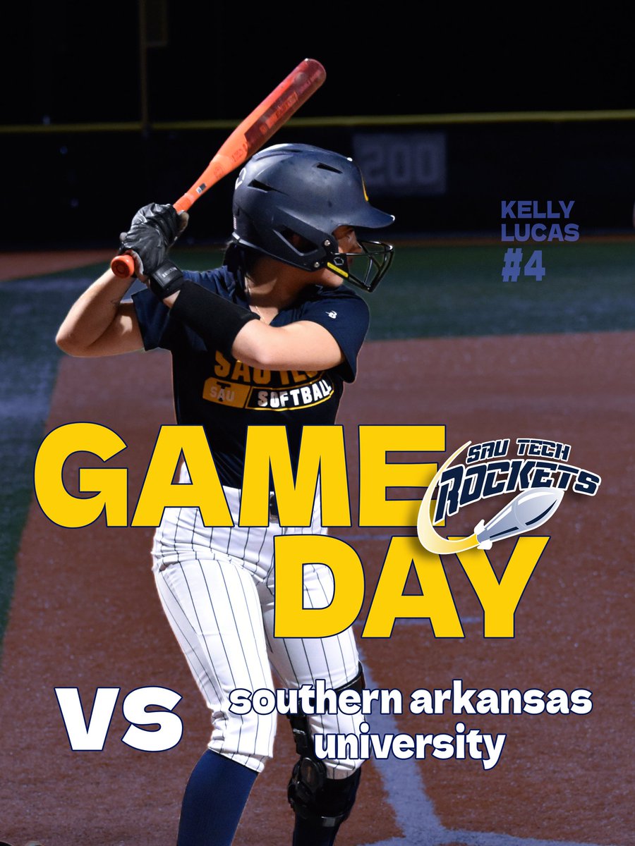It's game day for your Lady Rockets as they take on our sister school SAU! 🥎🚀

5:00 PM @ SAU
