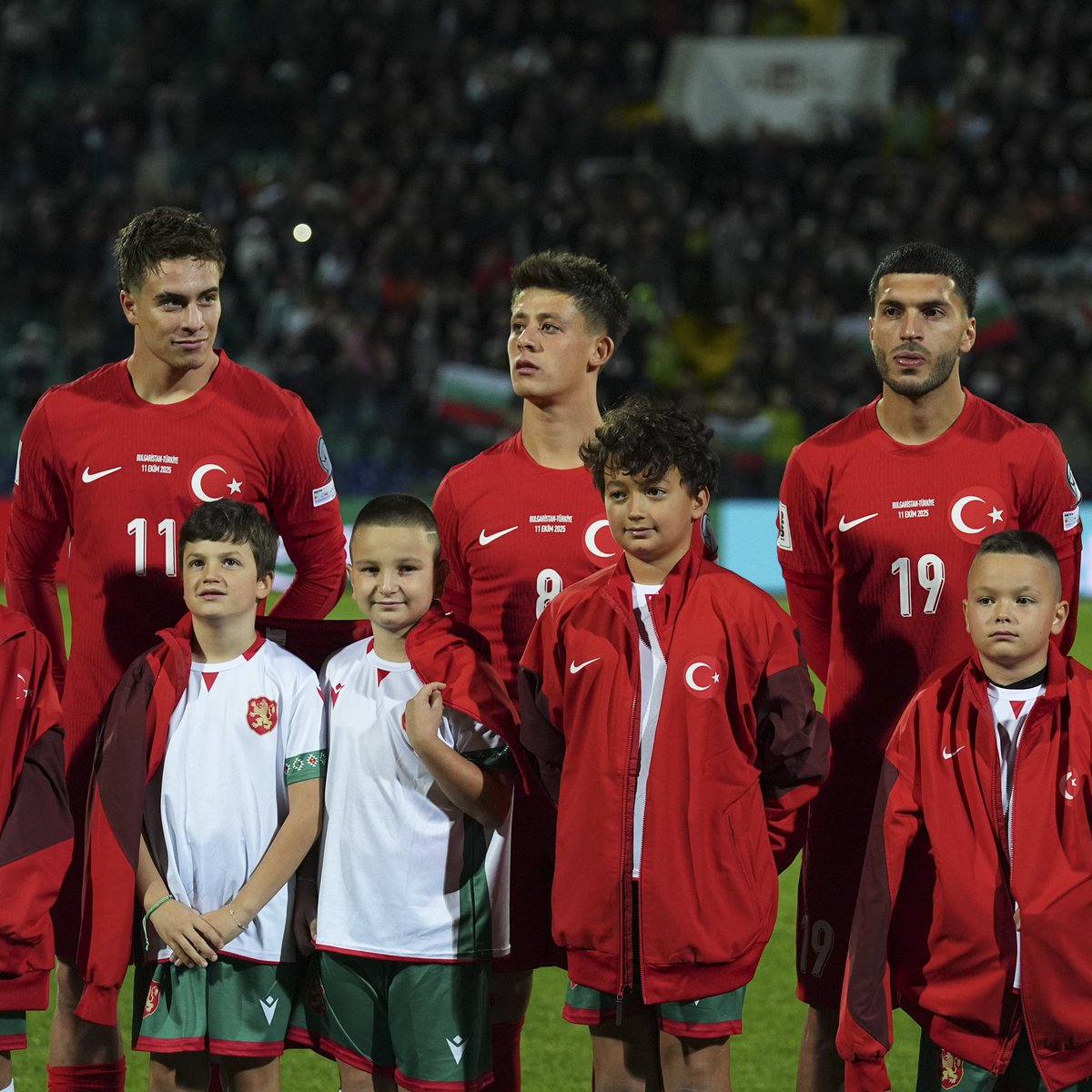 bosunatiklama's tweet image. Milli Takımımız, Gürcistan maçı seremonisine Filistinli çocuklarla çıkacak.