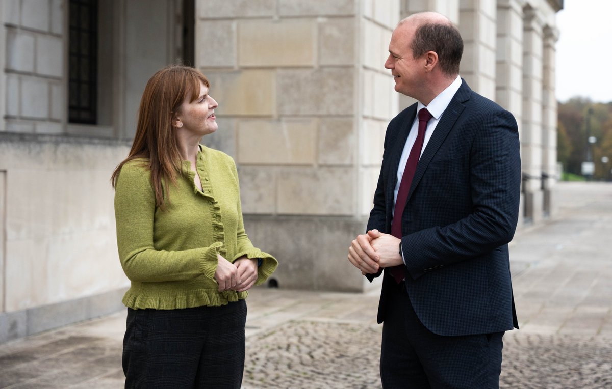 Economy Minister Dr <a href="/CArchibald_SF/">Caoimhe Archibald MLA</a> and <a href="/CommunitiesNI/">Communities NI</a> Minister <a href="/gordonlyons1/">Gordon Lyons MLA</a> have announced that Community Wealth Building (CWB) partnerships in Larne and the North West are each to receive £150,000 to pilot community-led economic and social development initiatives.

Read more ➡️