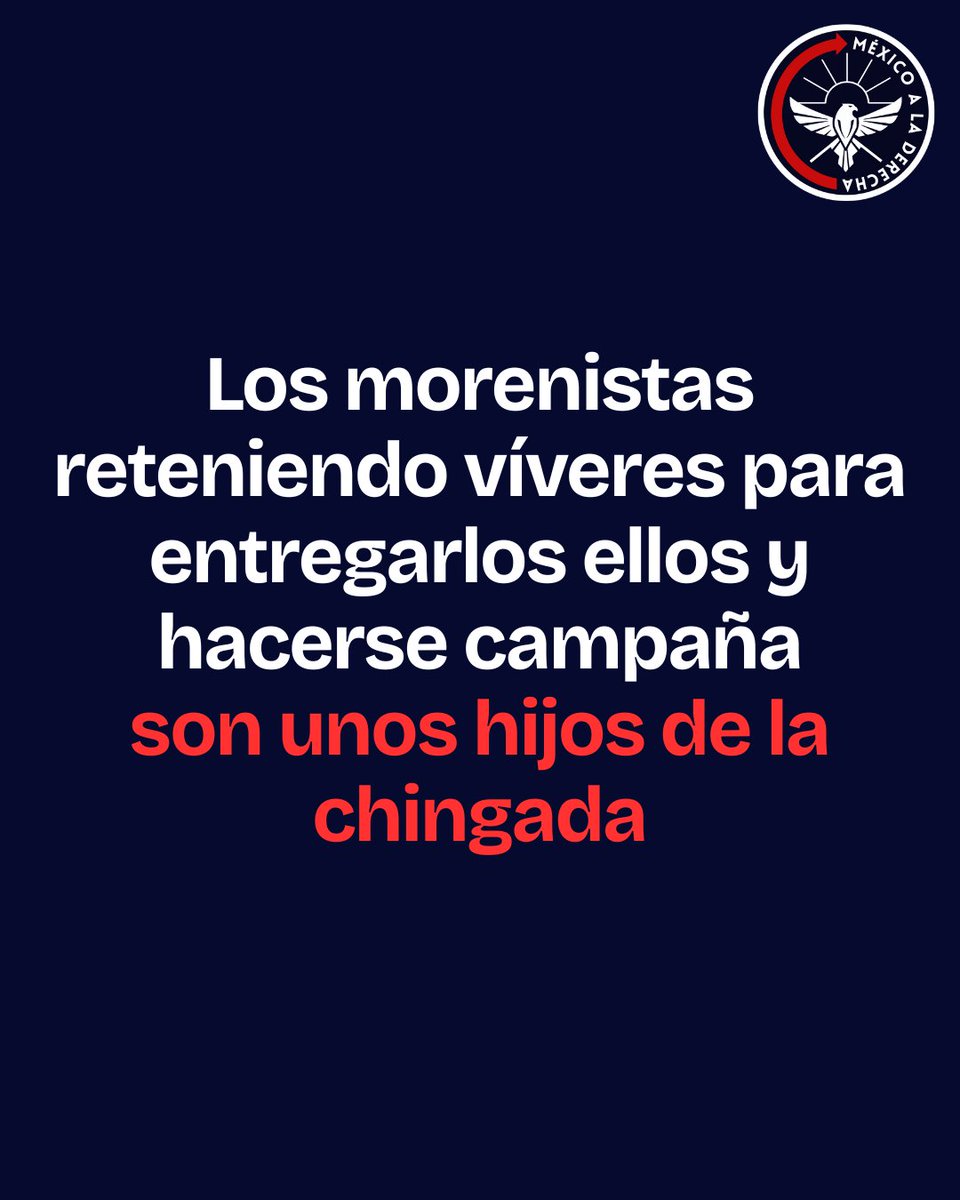 #DelaMente
Numerosas denuncias ciudadanas sobre la retención de víveres a los damnificados para que los miserables morenistas los entreguen y se hagan campaña. Despreciable realmente. 
Ojalá esa gente recuerde esto en las urnas.
Bonito inicio de semana! Bendiciones!💙
