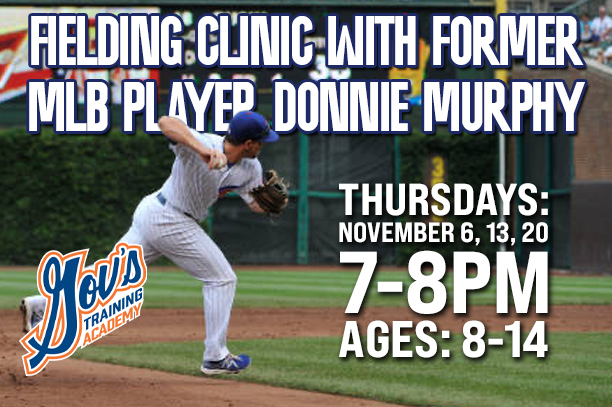 Gov's Training Academy (@govstraining) on Twitter photo ⚾ Train like a pro!
Join our Fielding Clinic with former MLB infielder Donnie Murphy, Nov 6, 13 & 20 (7–8 PM) for ages 8–14!
Improve your glove work, footwork & throwing from a coach with 14 yrs pro experience and now with the Blue Jays!
👉 app.upperhand.io/customers/1480… ⚾ Train like a pro!
Join our Fielding Clinic with former MLB infielder Donnie Murphy, Nov 6, 13 & 20 (7–8 PM) for ages 8–14!
Improve your glove work, footwork & throwing from a coach with 14 yrs pro experience and now with the Blue Jays!
👉 app.upperhand.io/customers/1480…