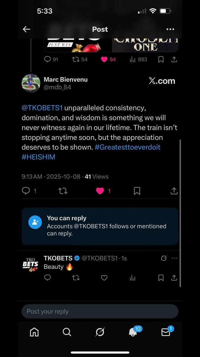 TKOBETS tweet media