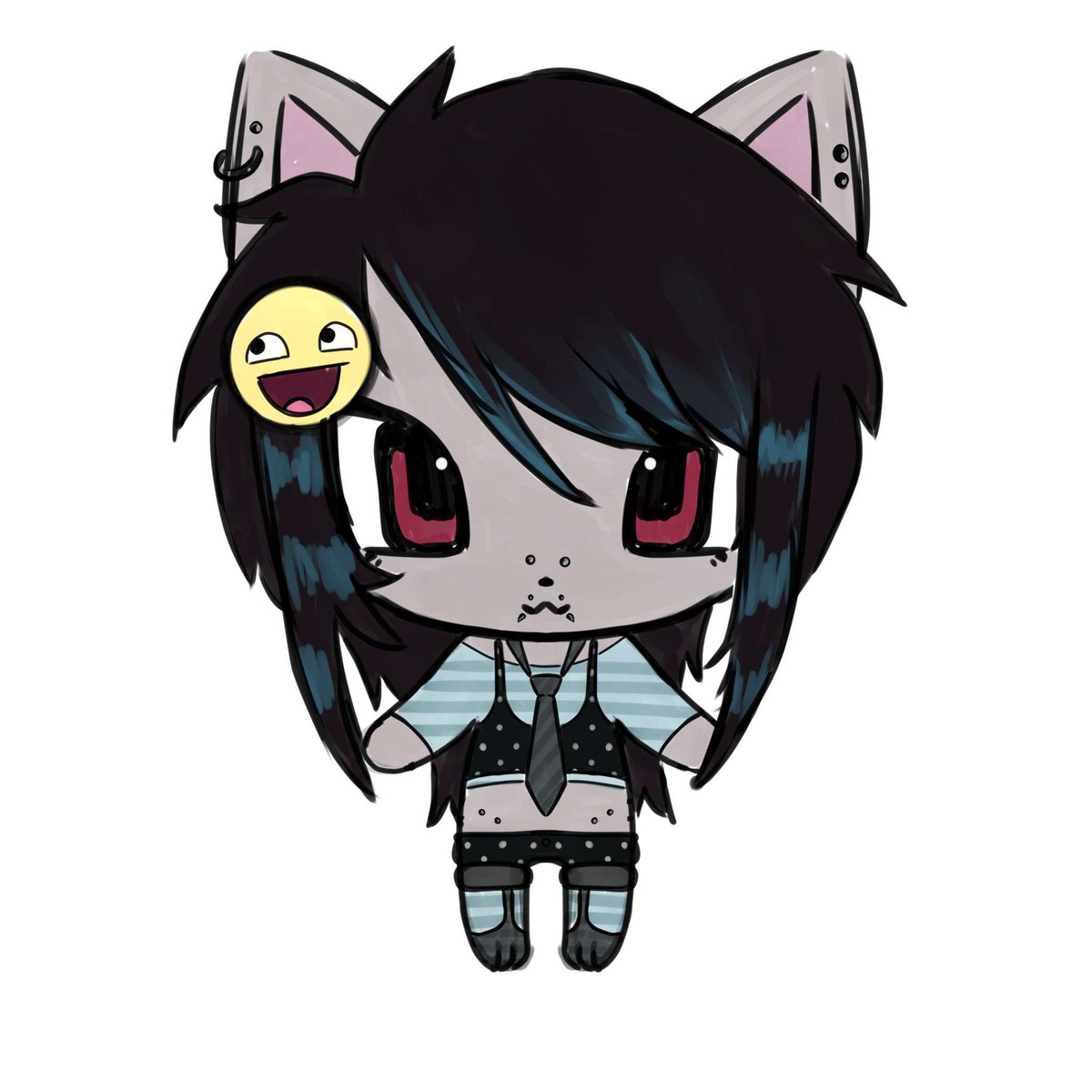 meanbeanslol's tweet photo. Hello everyone! I am currently trying to get some more gas money so uh... LOOK! I MADE AN ADOPTABLE!! 

If u want them, they are $15CAD, but they r open for bid if u wanna :3 

I take payment thru PayPal only

Pls comment or message me ^_^ 
#adoptable #ocart https://t.co/TQMv9kKfAI