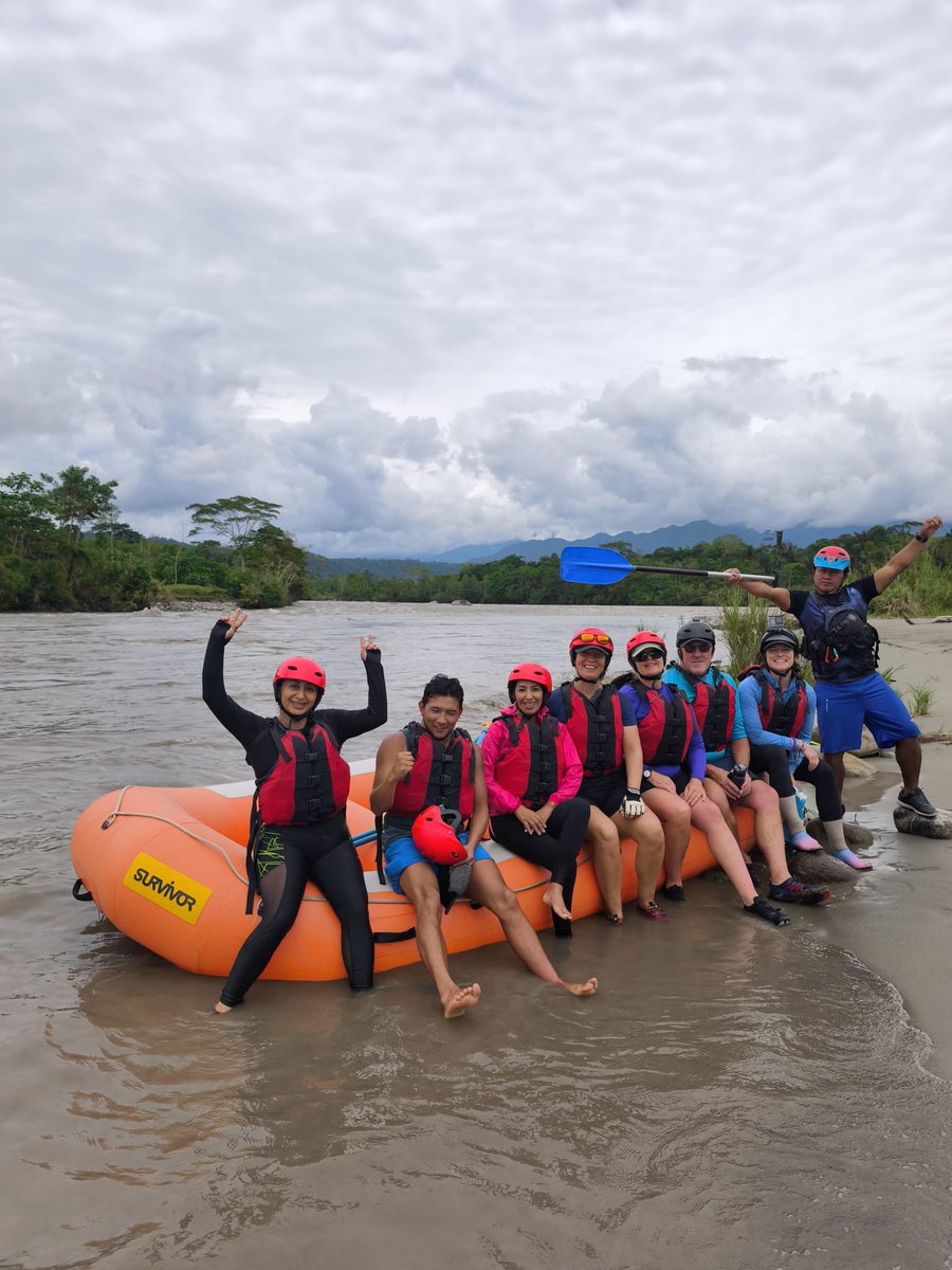 CamiAdventures's tweet photo. Ready for an unforgettable adventure? 🌊
Experience the thrill of rafting in Tena, Ecuador — wild rivers, stunning rainforest, and pure adrenaline! 🚣‍♂️
Join @CamiAdventures and make memories that last forever. 🌴
#TenaEcuador #RaftingAdventure  #AdventureAwaits #CamiAdventures https://t.co/VSNbRx8W9Q