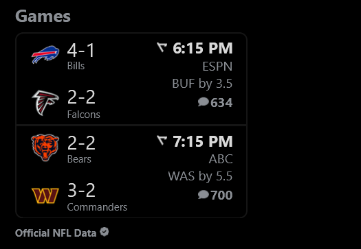 I haven't been this excited for a Monday night double header in a while 

But these are going to be some banger games 

<a href="/realapp_/">Real Sports</a>