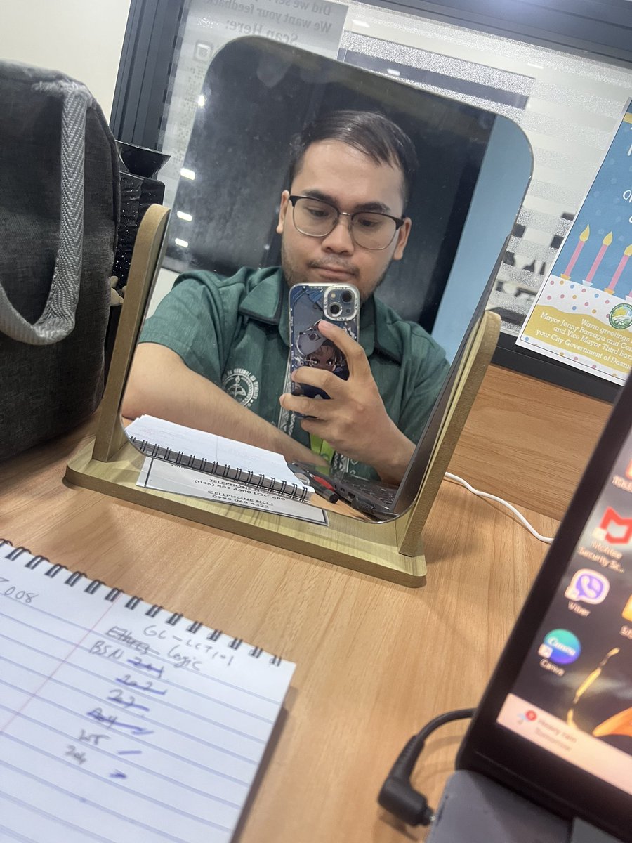 JcDumbledore's tweet photo. First day as Dean huhu kapagod and dami kong kinausap na persons. Pero felt cute today haha 😂 https://t.co/y6CueCxJ2d