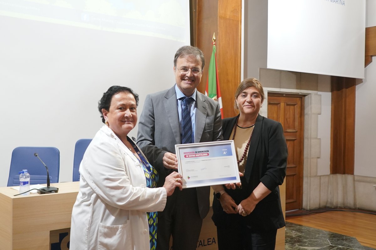 osakidetzaEJGV's tweet image. 🏥 Osakidetzako Santa Marina Ospitalea, humanizazio ziurtagiria duen Estatuko lehen ospitalea

🏥 El Hospital Santa Marina de Osakidetza, primer hospital del Estado con la certificación en humanización

➕irekia.euskadi.eus/es/news/105114