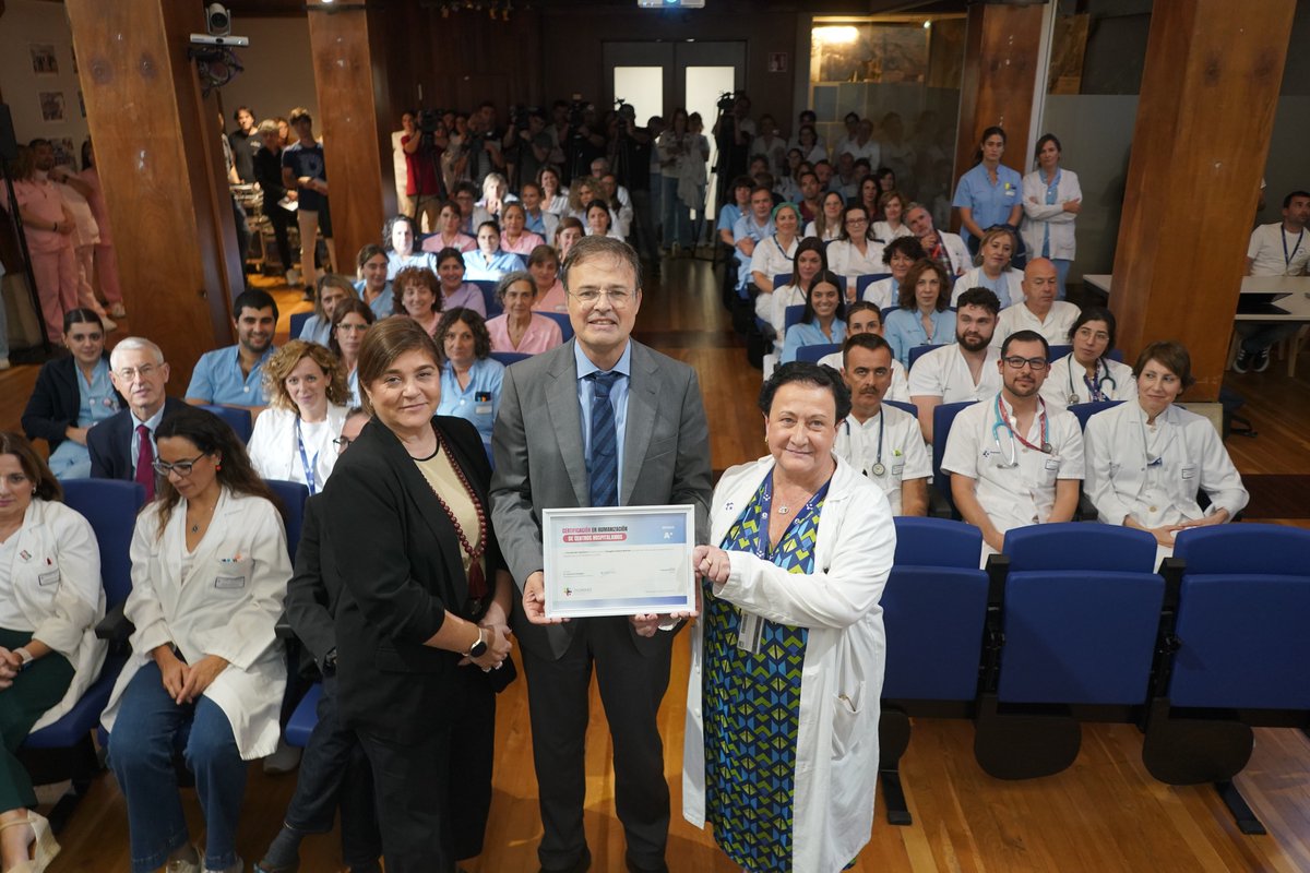 osakidetzaEJGV's tweet image. 🏥 Osakidetzako Santa Marina Ospitalea, humanizazio ziurtagiria duen Estatuko lehen ospitalea

🏥 El Hospital Santa Marina de Osakidetza, primer hospital del Estado con la certificación en humanización

➕irekia.euskadi.eus/es/news/105114