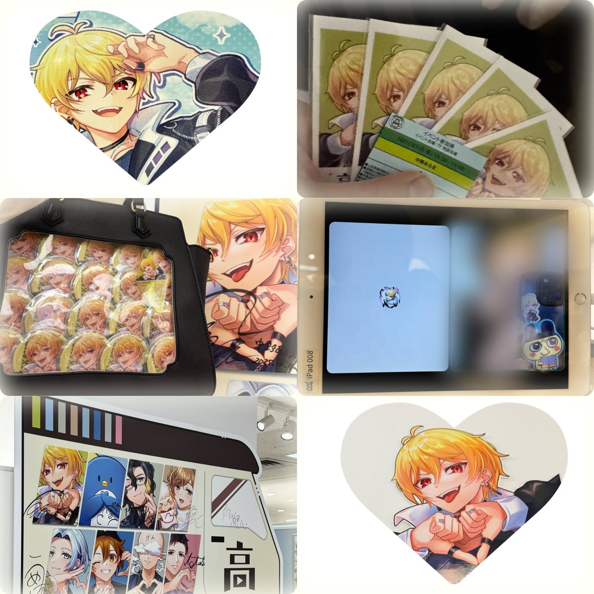 ri_al6's tweet photo. ♡高田村出張所in名古屋♡

まずは名古屋に来てくれて、本当にありがとうございました♪
モニター越しであんなこと、こんなことをたくさんお話しできて、幸せという言葉の意味を再実感した３日間でした♡

またいつか高田村イベントが名古屋にやってきますように✧︎*。
#高田村出張所 https://t.co/ogVK1giGwc