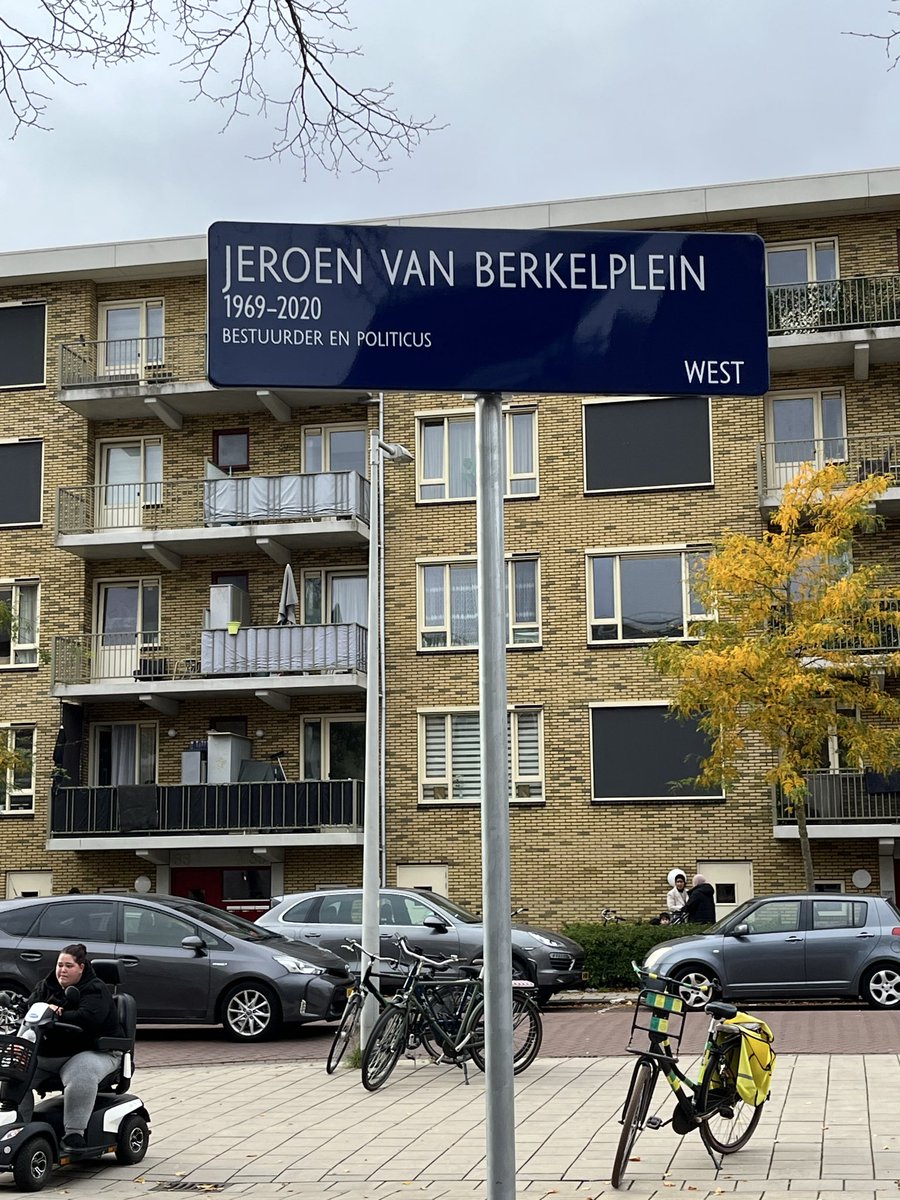 Geweldig dit <a href="/020West/">Stadsdeel West</a> Wat een mooi eerbetoon aan onze Jeroen van Berkel❤️