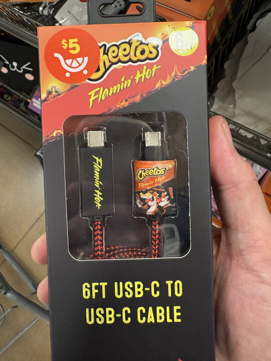 There’s no reason for this to exist but it does

Gonna look cool as hell charging my phone