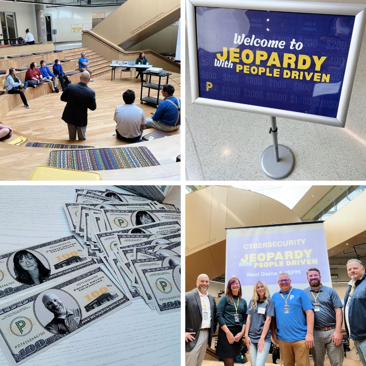 PDTechnology's tweet image. Our West MI team had a fantastic time at the WMU Cybersecurity Summit! From insightful discussions to innovative solutions, it was a hub of knowledge &amp;amp; networking. A special shoutout to Nathan Pangburn for leading our PDT Jeopardy session!

#PeopleDrivenTech #WMU #Cybersecurity