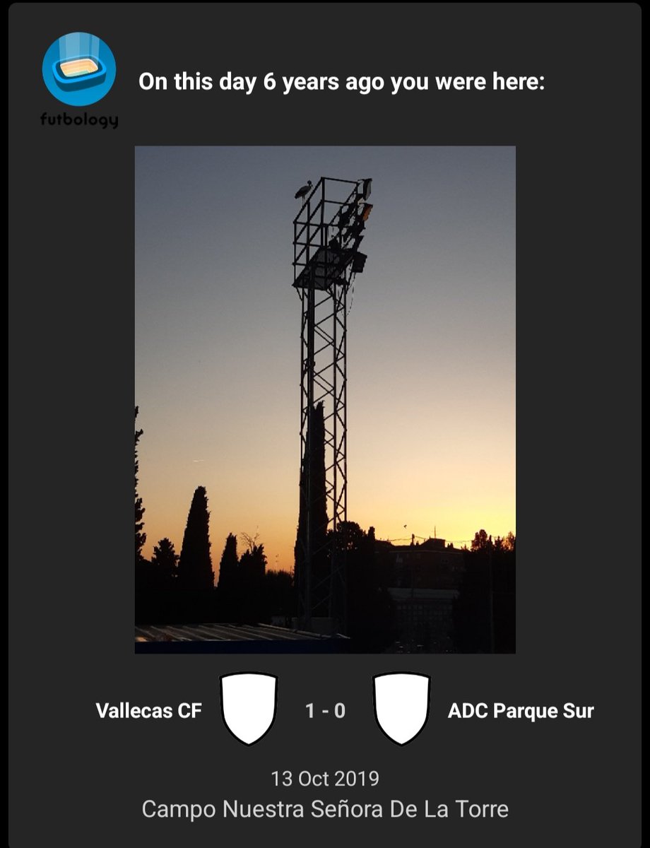 October 13 2019 - back before COVID pegged us back for a while. #DDFM3

A tremendous double-header; Usera in the morning, Vallecas in the afternoon on one of those stunning autumn days 😃⚽