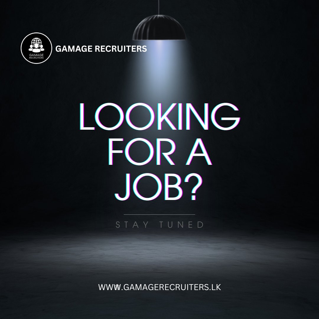 GamageRecru's tweet photo. 💼Looking for a Job? – Gamage Recruiters
✅ Explore top vacancies in Sri Lanka
✅ Skill-based career matching
✅ Resume &amp; interview guidance
✅ Start your journey toward success
🌐 https://t.co/c0qYnpVKZz
📞 077 479 5371
📧 hr.gamagecareer@gmail.com
#GamageRecruiters #JobSearchSL https://t.co/IrUMcwKAo3