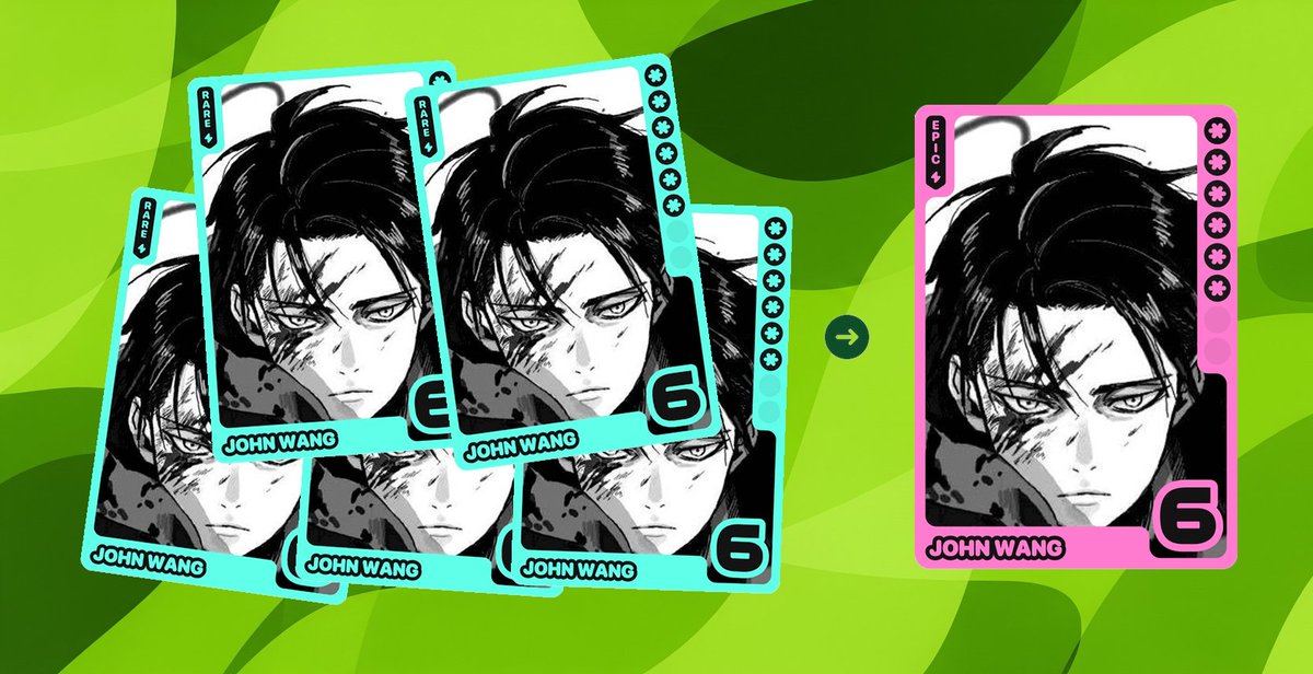 ⬆️ Level Up Alert! ⬆️  

<a href="/K1ng0fTh3N0rth/">KingNorth</a> just upgraded their j0hnwang!

Epic Supply: 26 cards
Est Value: 0.230Ξ ($942)
