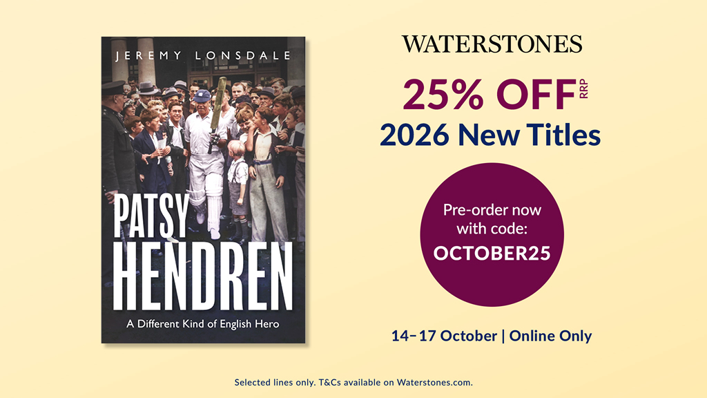 Jeremy Lonsdale (@lonsdale_jeremy) on Twitter photo Very pleased that <a href="/PitchPublishing/">Pitch Publishing π Sports Books</a> will publish my biography of the great <a href="/Middlesex_CCC/">Middlesex Cricket</a> and England cricketer, and <a href="/BrentfordFC/">Brentford FC</a> footballer, Patsy Hendren in June 2026. Available to pre-order via <a href="/Waterstones/">Waterstones</a> with 25% off Tuesday- Friday this week using the code below. #Cricket Very pleased that <a href="/PitchPublishing/">Pitch Publishing π Sports Books</a> will publish my biography of the great <a href="/Middlesex_CCC/">Middlesex Cricket</a> and England cricketer, and <a href="/BrentfordFC/">Brentford FC</a> footballer, Patsy Hendren in June 2026. Available to pre-order via <a href="/Waterstones/">Waterstones</a> with 25% off Tuesday- Friday this week using the code below. #Cricket