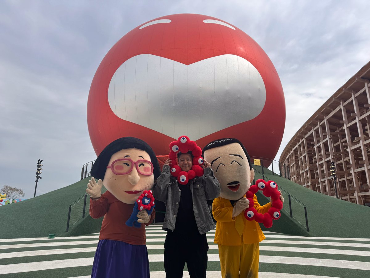 大阪・関西万博での貴重な経験、 ありがとうございました🔵⚪️🔴 現地