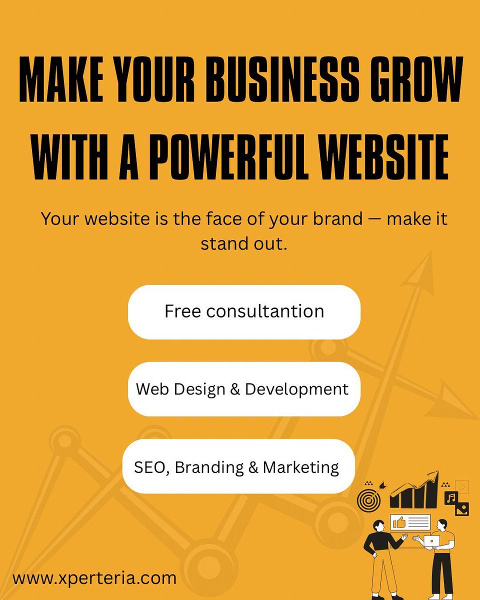 Xperteria's tweet image. Where design meets business growth.
.
#business #shopify #webdesign #webdevelopment #seo #growth #onlinestore #website #digital #xperteria