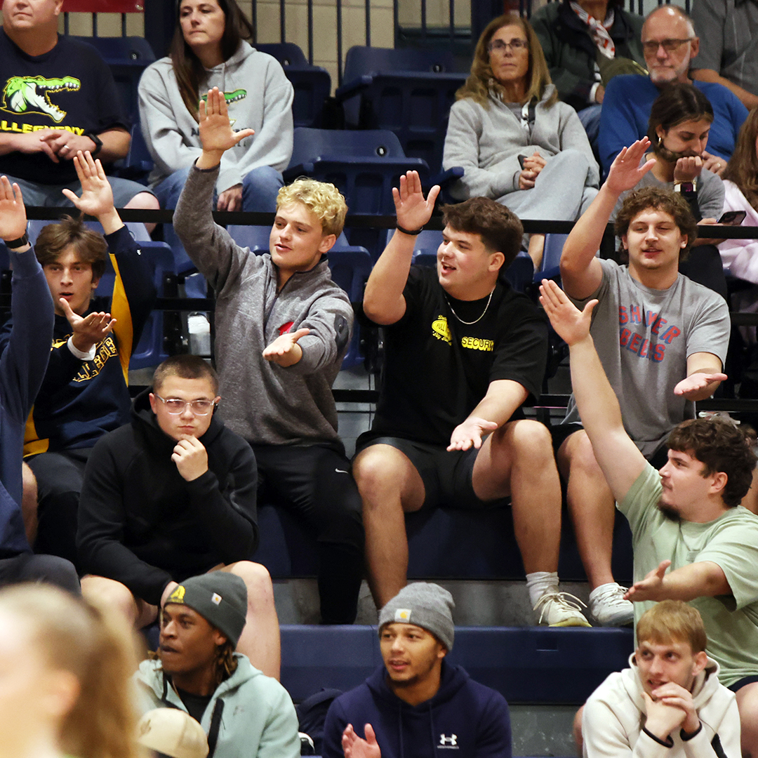 FAN-TASTIC … What a fun weekend at Allegheny College. “Yonder on the Hill” there were victories, a double overtime thriller, autumn leaves and lots of "Gator Chomps" to thrill the crowds.