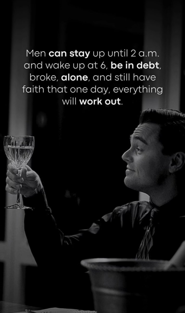 It's called being a man.