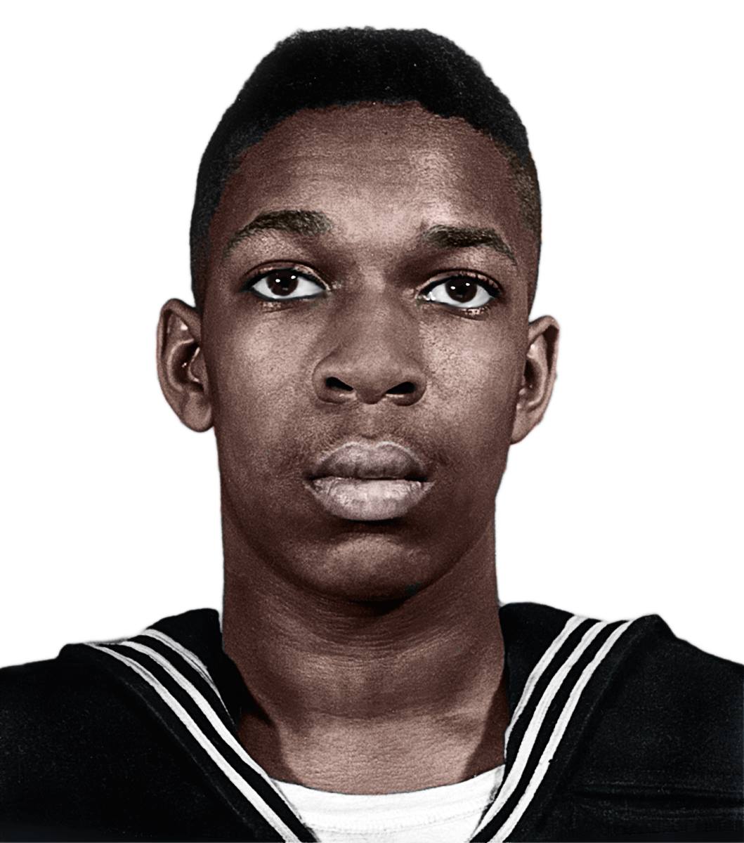 paulsportrait's tweet image. I #Colorized John Coltrane&apos;s boot camp photo a while ago.