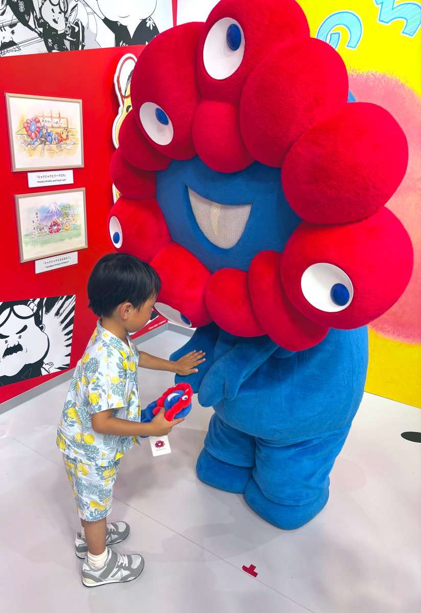 _axis's tweet image. 🎉9回万博に行く事ができました。感動と思い出をありがとう✨️💙ミャクちゃんもおつかれ様❤️ #EXPO2025Forever #ミャクミャク