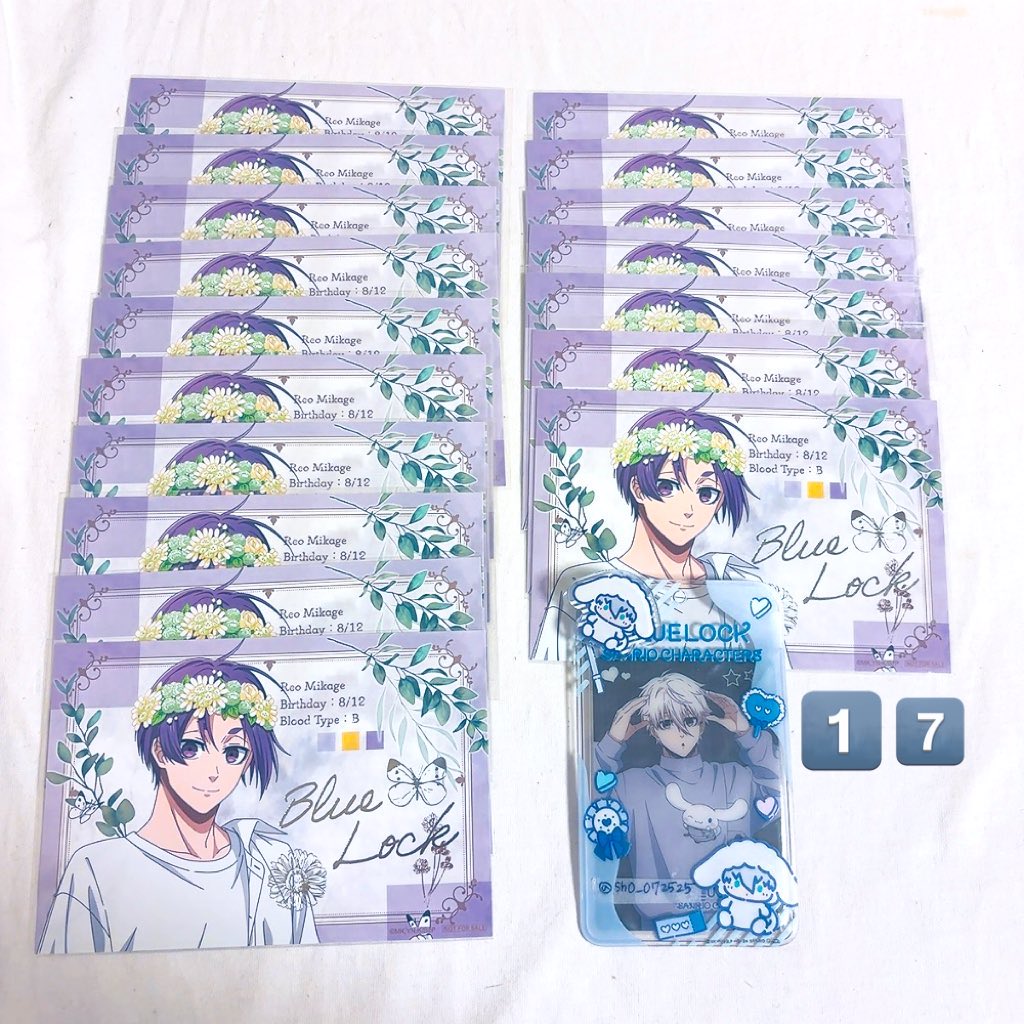 【交換･譲渡】 ブルーロック flower crown 
特典 ポストカード 缶バッジ

譲) 千切、御影、凛

求)特典150円/枚+送料or同種 凪
缶バッジ300円/個+送料or同種凪

✿交換･譲渡共に1点～可能です
✿郵送でのお取引
✿交換の場合抱き合わせ必要であればお申し付け下さい

宜しくお願い致します🙇‍♀️