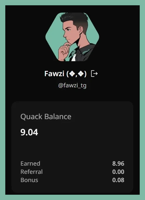 1 day to reach 2 figuers quacks 
never stop quacking <a href="/wallchain_xyz/">Wallchain Quacks</a> 
never stop <a href="/idOS_network/">idOS</a>