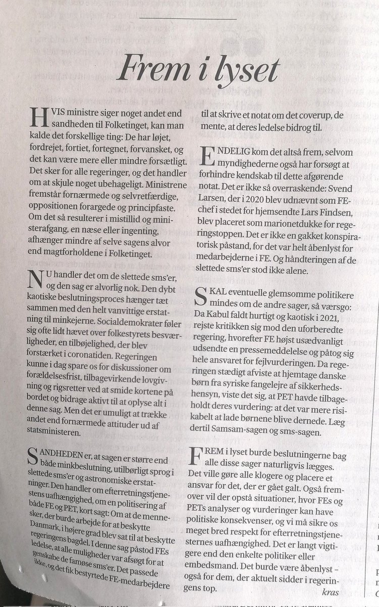 jthellefsen's tweet image. #SMSGATE #dkpol så sandt!