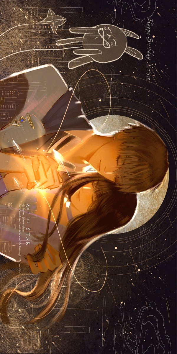 1eternalstar's tweet image. #LoveandDeepspace  #XavierBetweenStars Let&apos;s wish together.