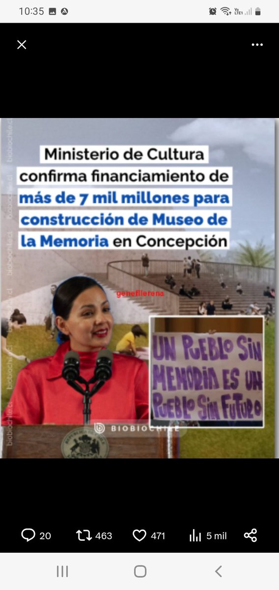 Hospitales en crisis por falta de presupuesto, pero Boric se gasta 7 mil millones en un Museo de la Memoria. Las proridades de Boric, antepone su ideología por sobre la salud de los chilenos