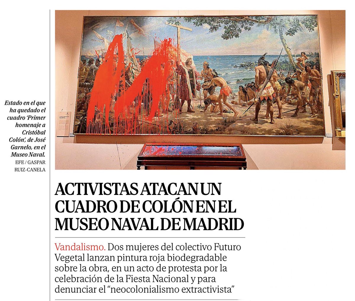 La mala educación  es corrosiva, destructiva… diluye la civilización y lleva a la barbarie. 😢

📸 <a href="/elmundoes/">EL MUNDO</a>