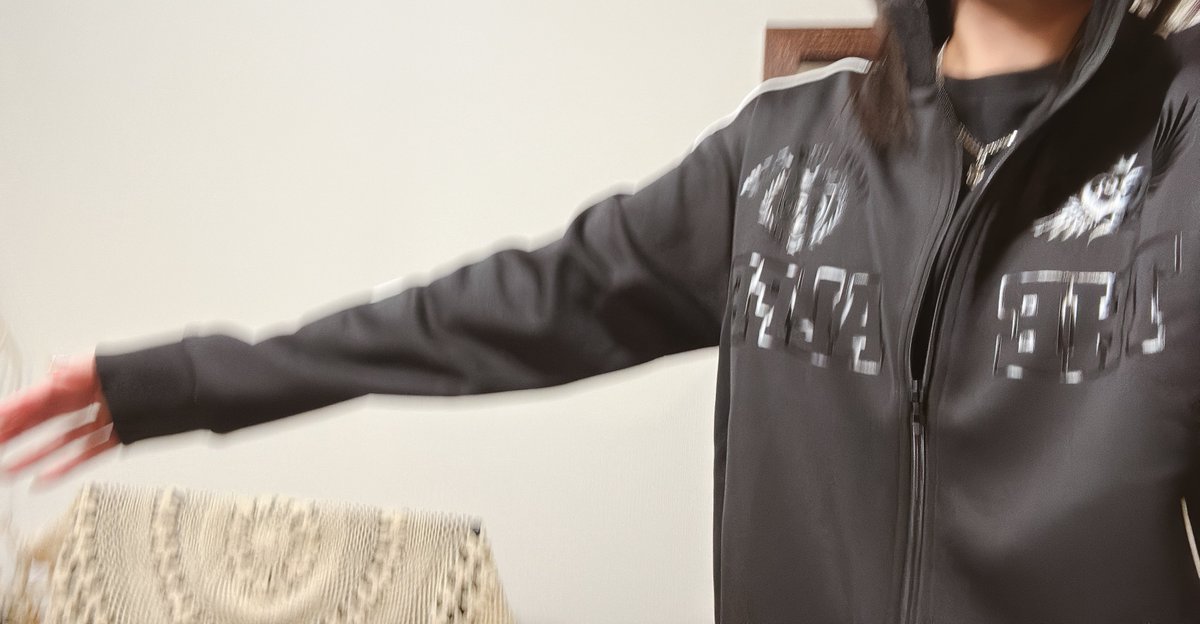 ALFEEさん秋ツアーグッズのジャージ、生地感しっかりしていてかわいい