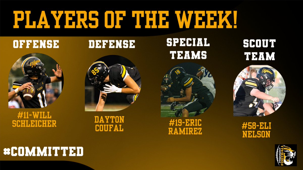 Fremont Tiger Football (@fhs_tigerfb) on Twitter photo 