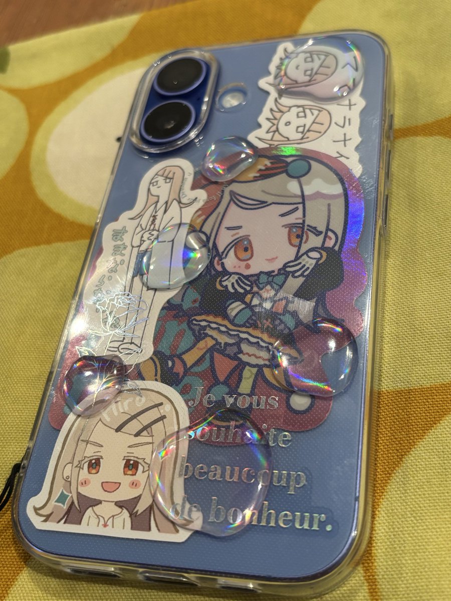 Necomimi1102's tweet photo. 何も考えずぺたぺたしてしまったけどまぁまぁ良いのでは…！！✨️
絵がとても可愛らしくてどうデコレーションしようか迷いました☺️無事に買えてよかったですありがとうございました！！
@liztora https://t.co/3tNJUmOtAt