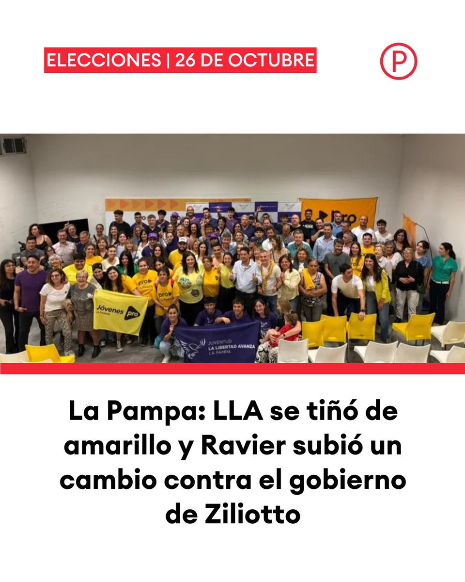 #LaPampa 🗳️ Con Macri empoderado, el PRO se sube a la campaña libertaria

El candidato mileísta dice que en la provincia "no hay un gobierno democrático"

🔗 letrap.com.ar/c5419417
✍️ <a href="/JPGavazza/">Juan Pablo Gavazza</a>