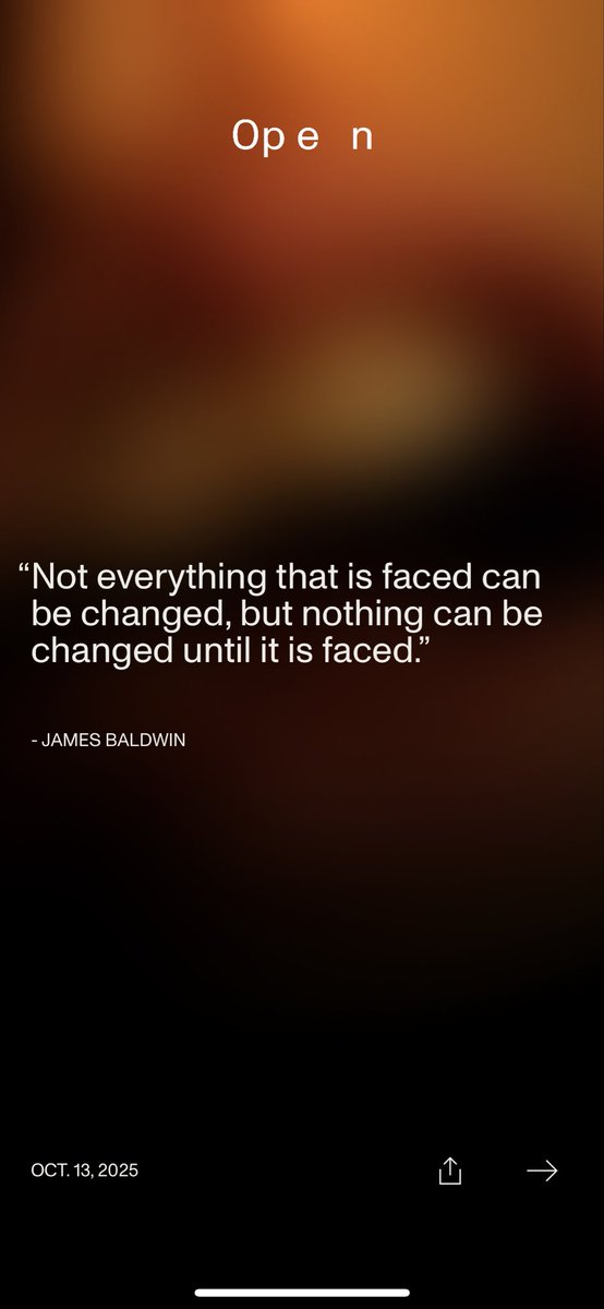 What are you facing?