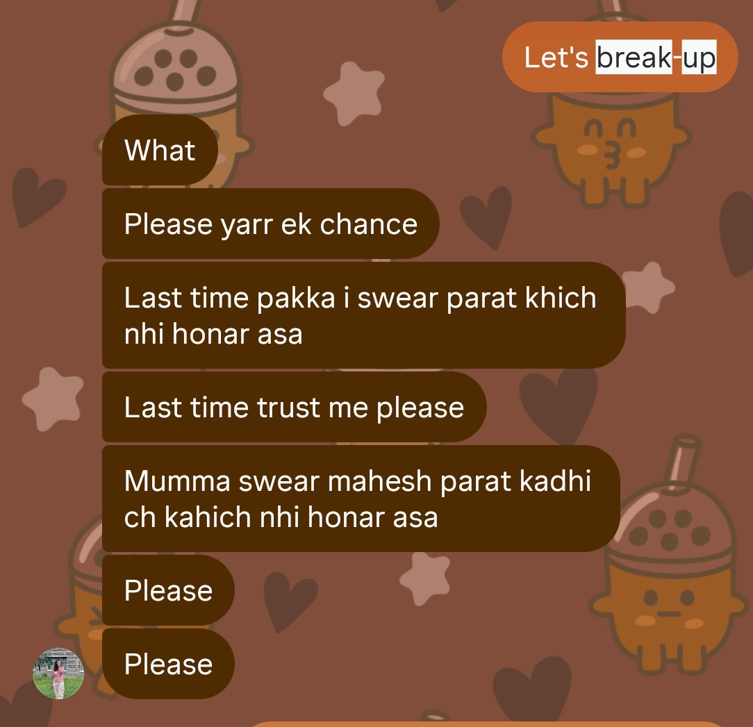 MF_mahesh's tweet image. and then the audacity to ask for a second chance 😭
