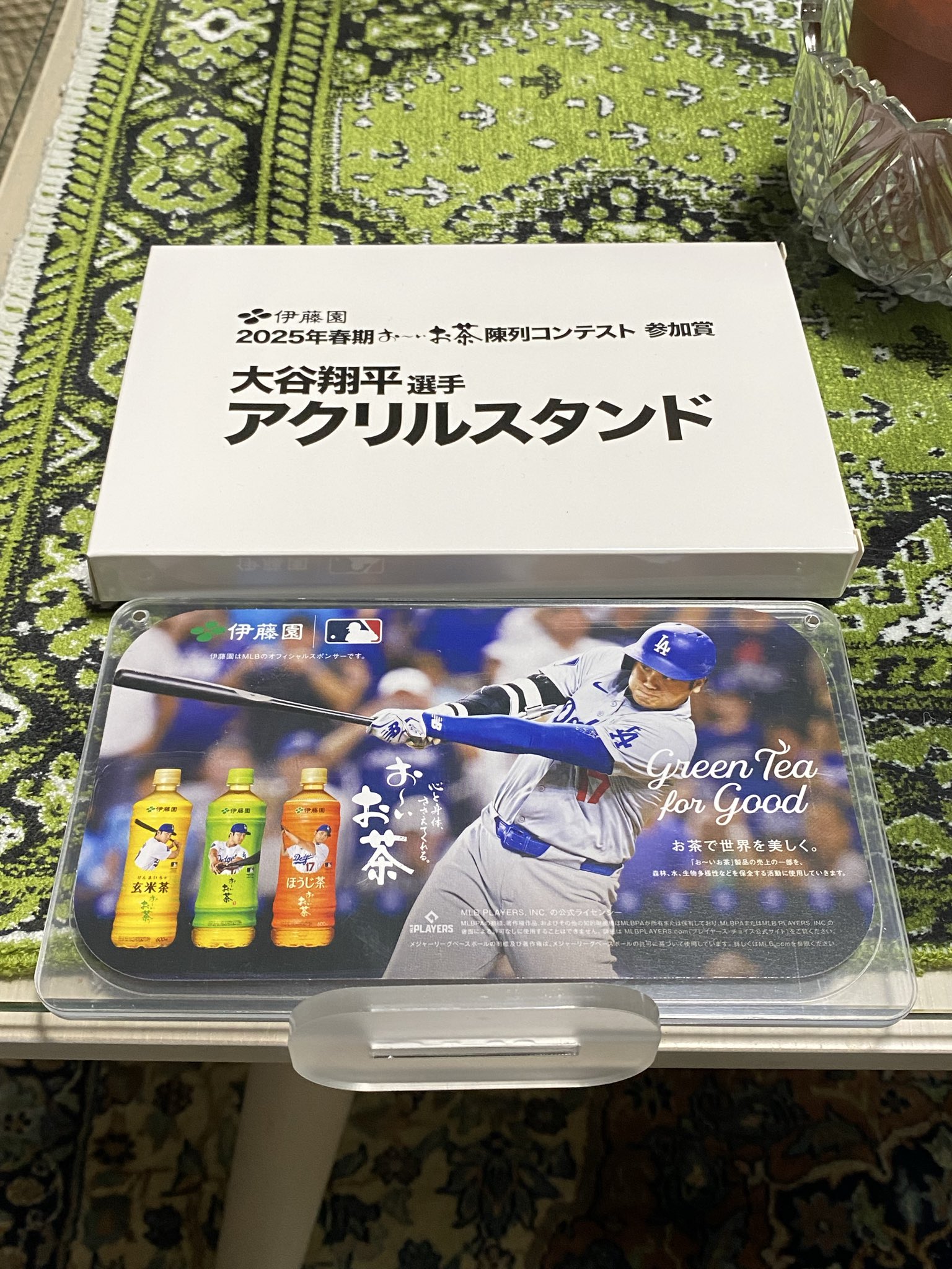 大谷翔平 アクリルスタンド 2025年春期お茶コンテスト参加賞 大谷翔平 アクリルスタンド 2025年春期お茶コンテスト参加賞