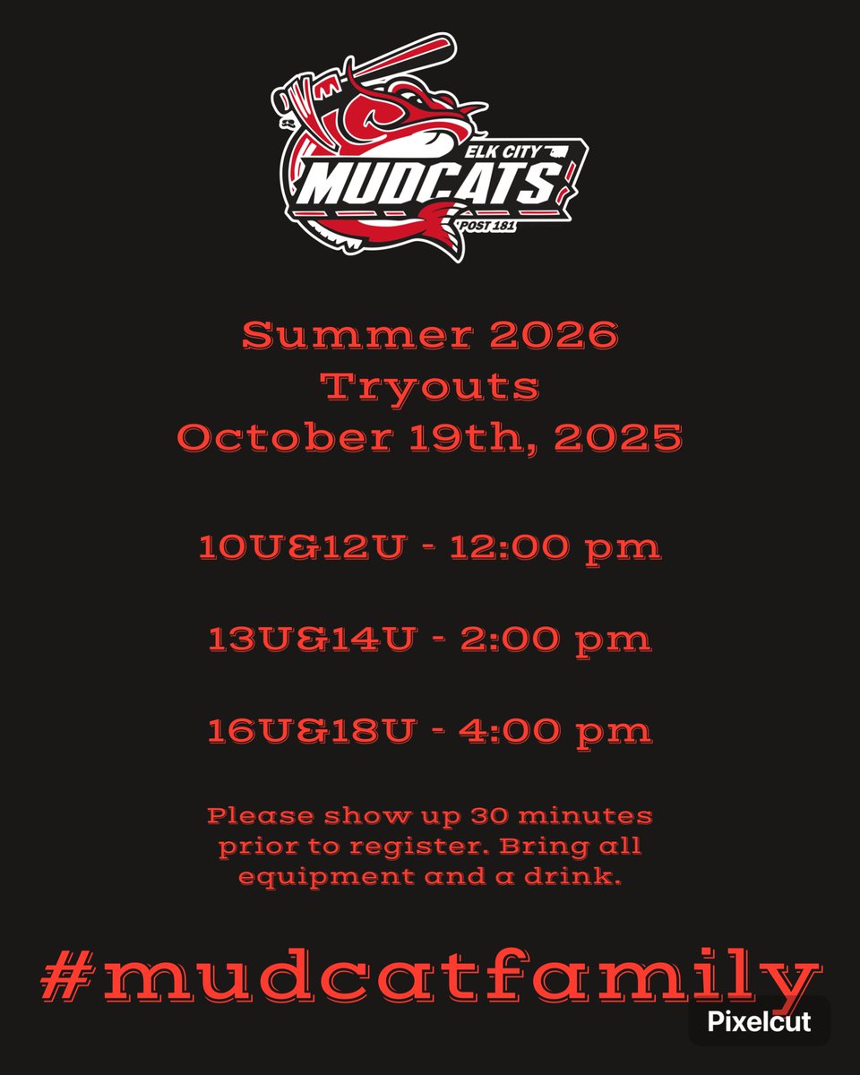 Elk City Mudcats Post 181 tweet media