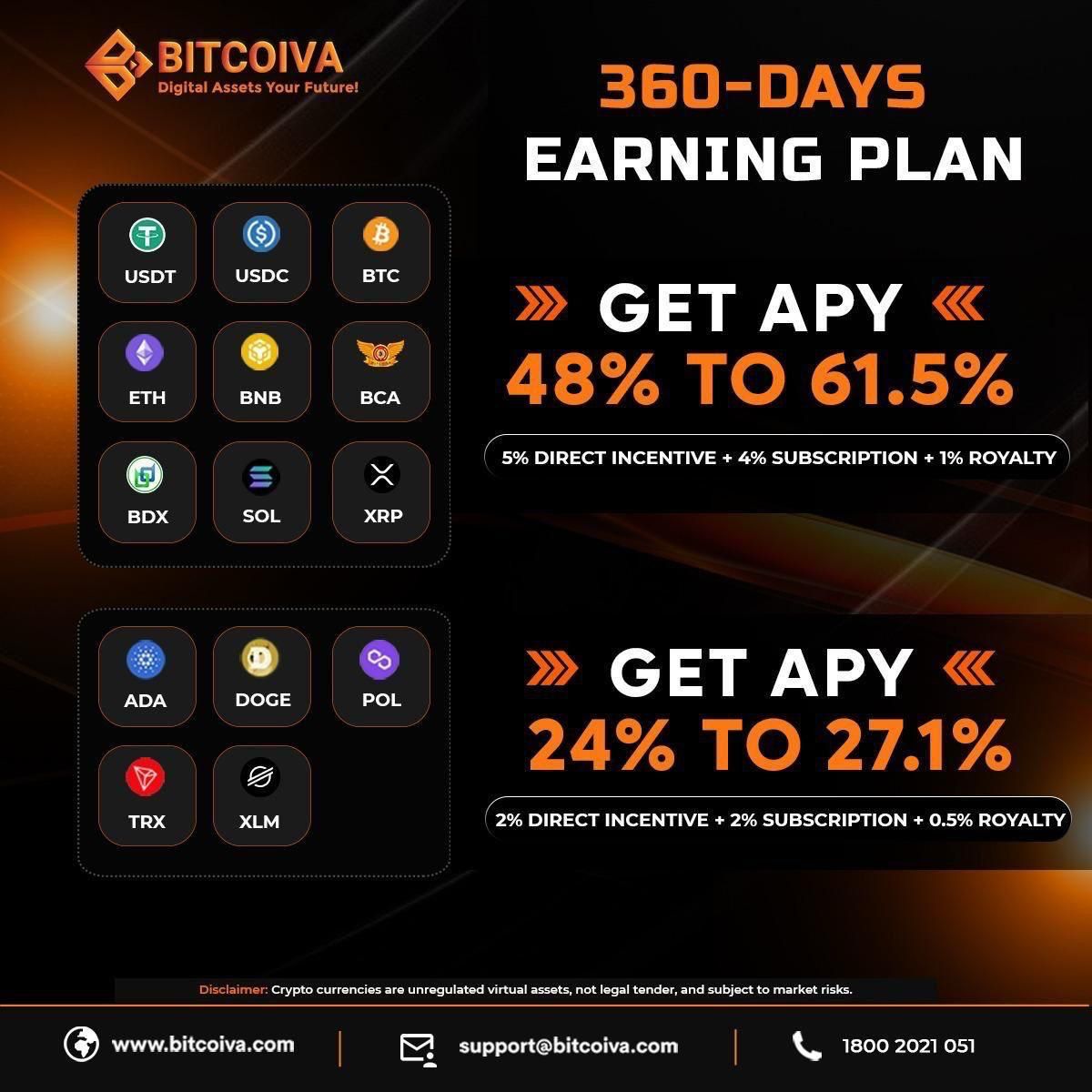 intel_investr's tweet photo. Get monthly interest for your existing cryptocurrency.
Just deposit and get daily reward.
#BTC #Ethereum #XRP #BNB #Solana #BELDEX #CryptoMarket #cryptocurrency #investing #CryptoTrading https://t.co/TB504U4g33