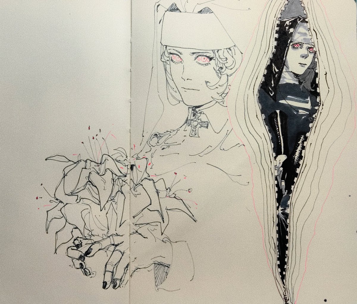 比事怎么这么多 花会儿画缓解一下吧