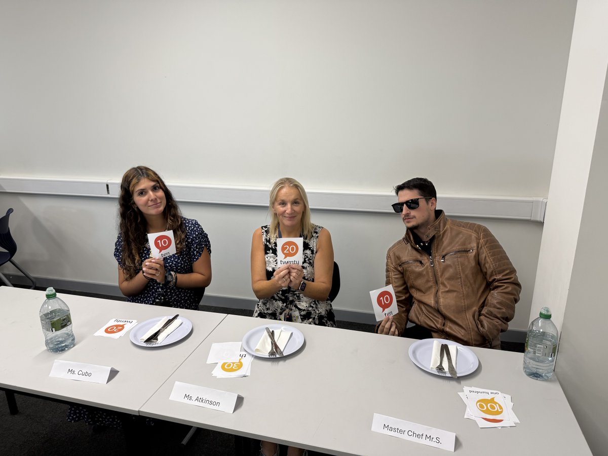 Last month students kicked off our first House competition of the year with an international cooking challenge. 

 Keira G (10T)
 Hema K (8C) 
 Mollie D & Maddie M (8C) 

A huge well done to everyone who took part, what a delicious start to the House competitions! Image