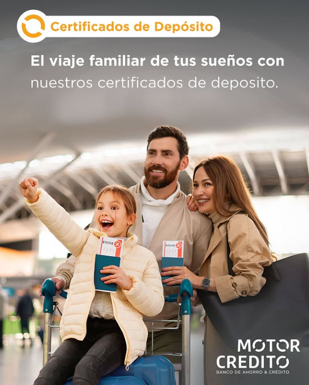 CesarFrias01's tweet photo. Con los Certificados de Depósito de Motor Crédito, cada paso que das con tu dinero te acerca más a lo que siempre has soñado:

Empieza hoy y haz que tu dinero trabaje por ti. El futuro que imaginas puede estar más cerca de lo que piensas. https://t.co/RB1Flrxcvb