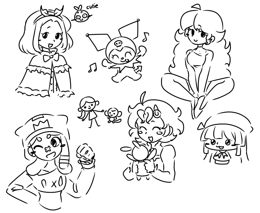 리듬세상은 아니지만ㅠ 여자를 그려다