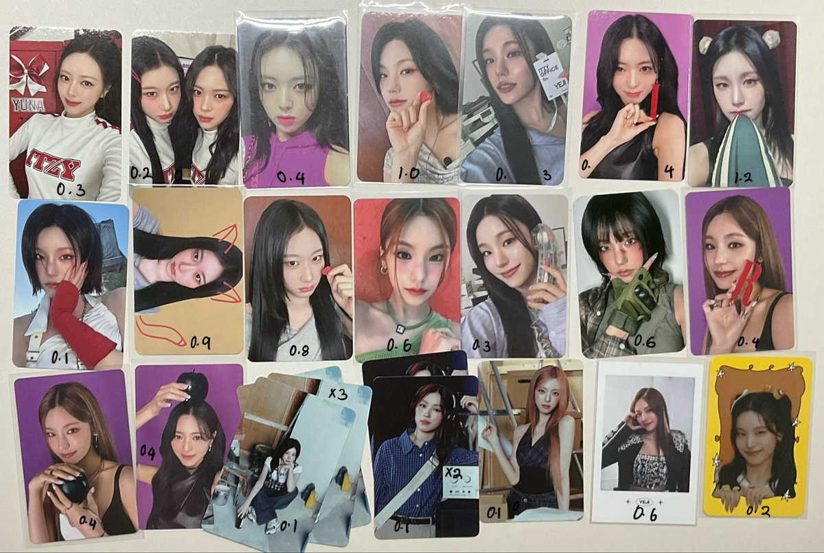 있지 ITZY 포카 포토카드 판매 양도

하자 물어보시지 않으면 확인 안해드려요
원하시는 포카 사진에 표시해서 보내주세요
ENG🙆‍♀️연락주세요
있지믿지양도교환판매예지리아류진채령유나