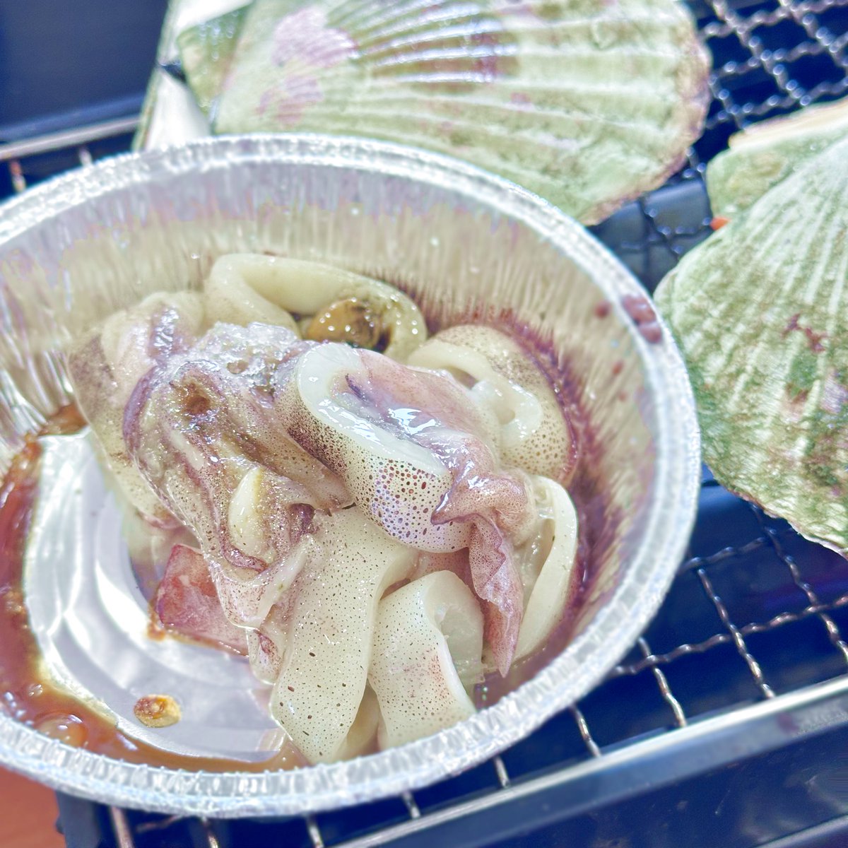 配信でゴロ焼きを教えてくれてありがとう…口の中美味しすぎた…大好物になったよ…🥹🦑
